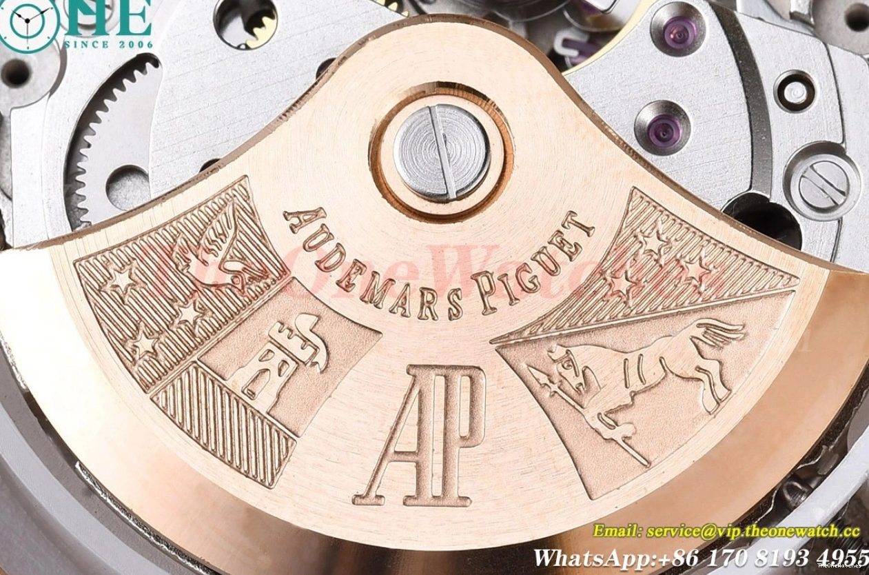 SS 41mm Dial GDF Royal Grey MY8215 15202 Oak SS 0121